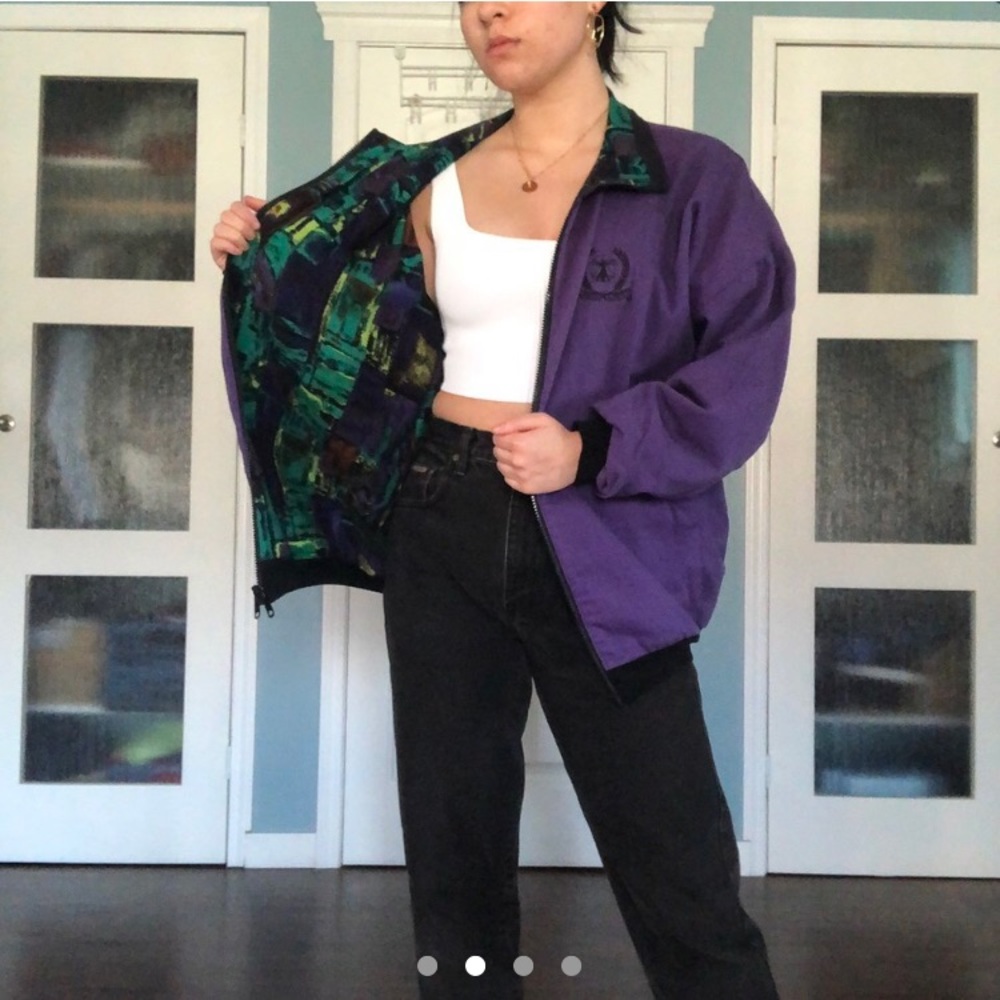 Reversible 90s Bomber Jacket - Picture 2 of 4